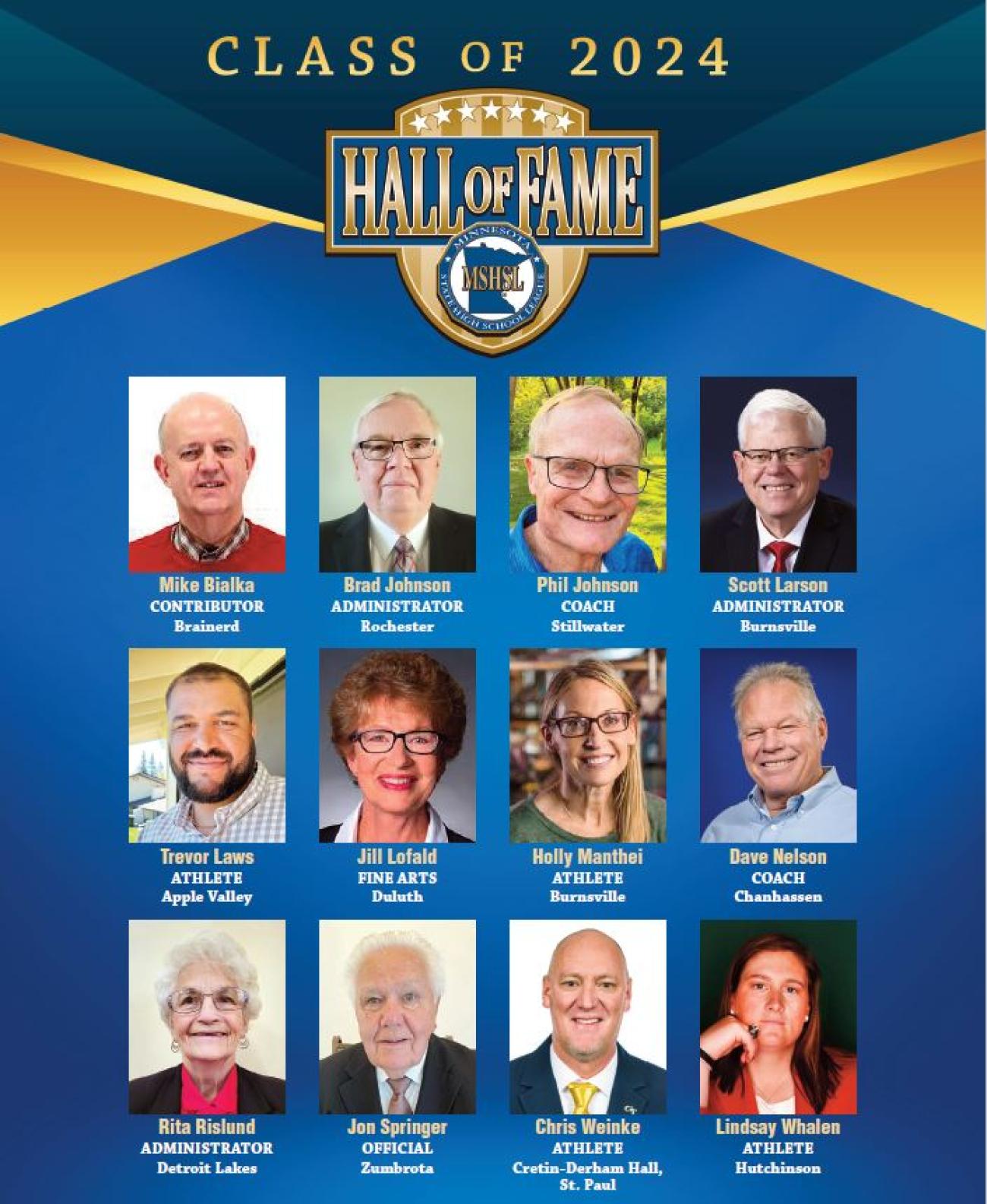 2024 Hall of Fame Program Image