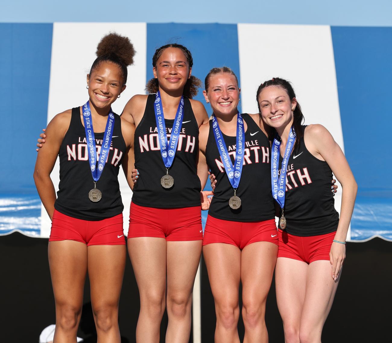 2024 AAA Lakeville North 4x100