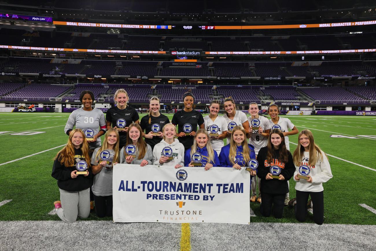2024 Girls Soccer Class A All-Tournament Team