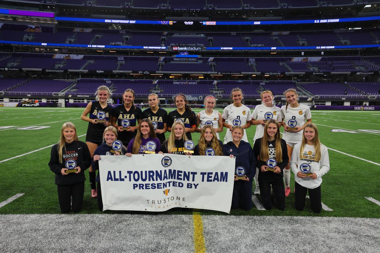 2024 Girls Soccer Class AA All-Tournament Team
