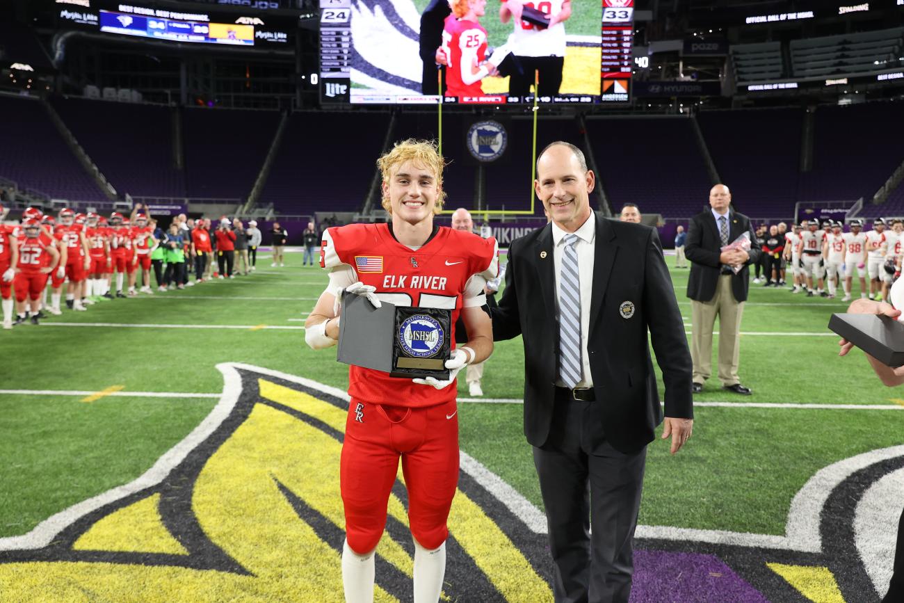 2024 Football Prep Bowl Most Valuable Teammate Elk River