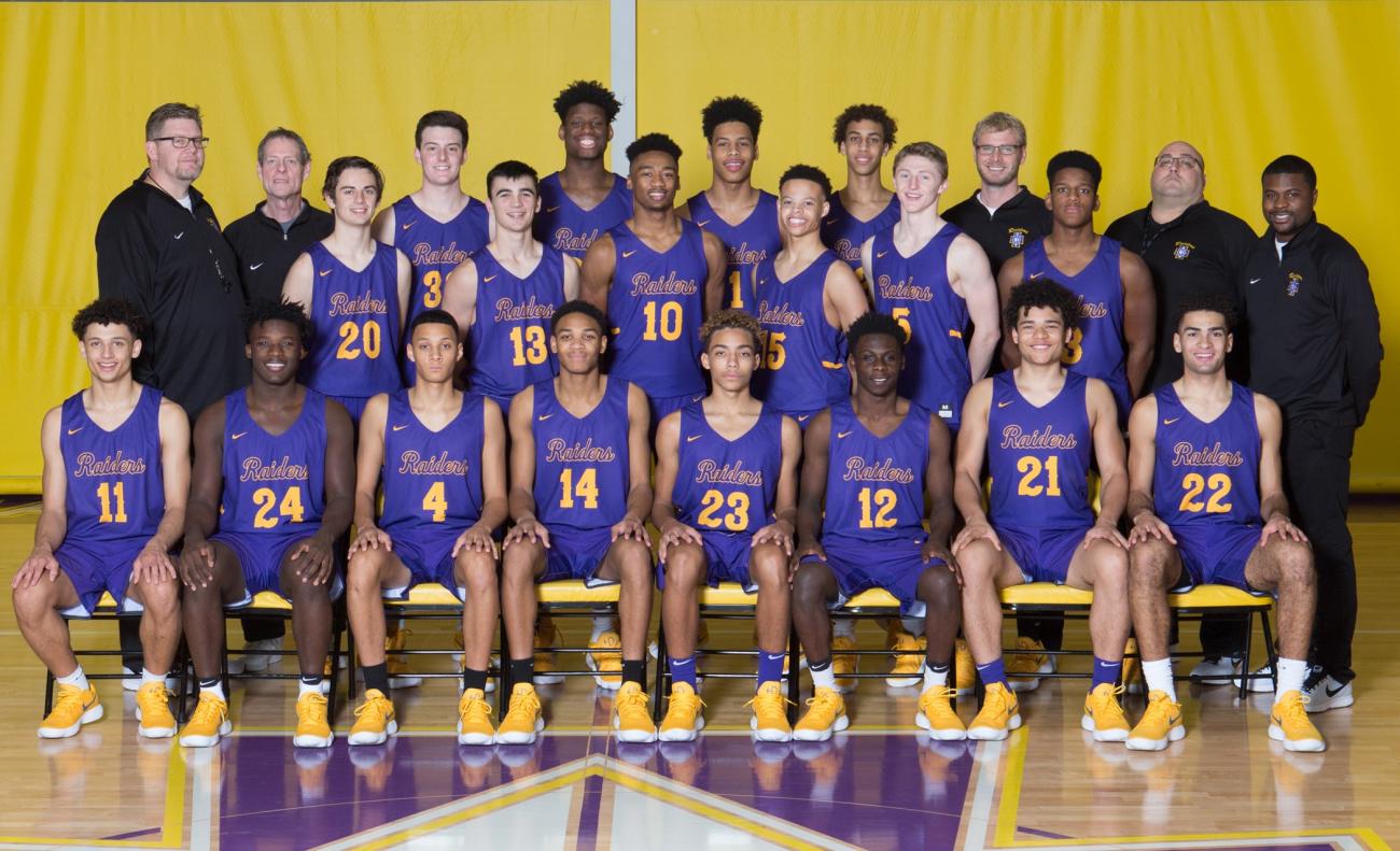 2018 Cretin-Derham Hall Boys Basketball Championship Photo