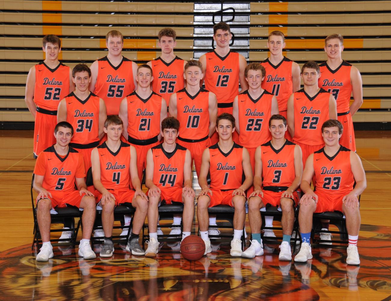 2018 Delano Boys Basketball Championship Photo