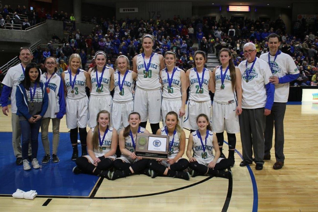 2018 Lyle/Pacelli Girls Basketball Championship Photo