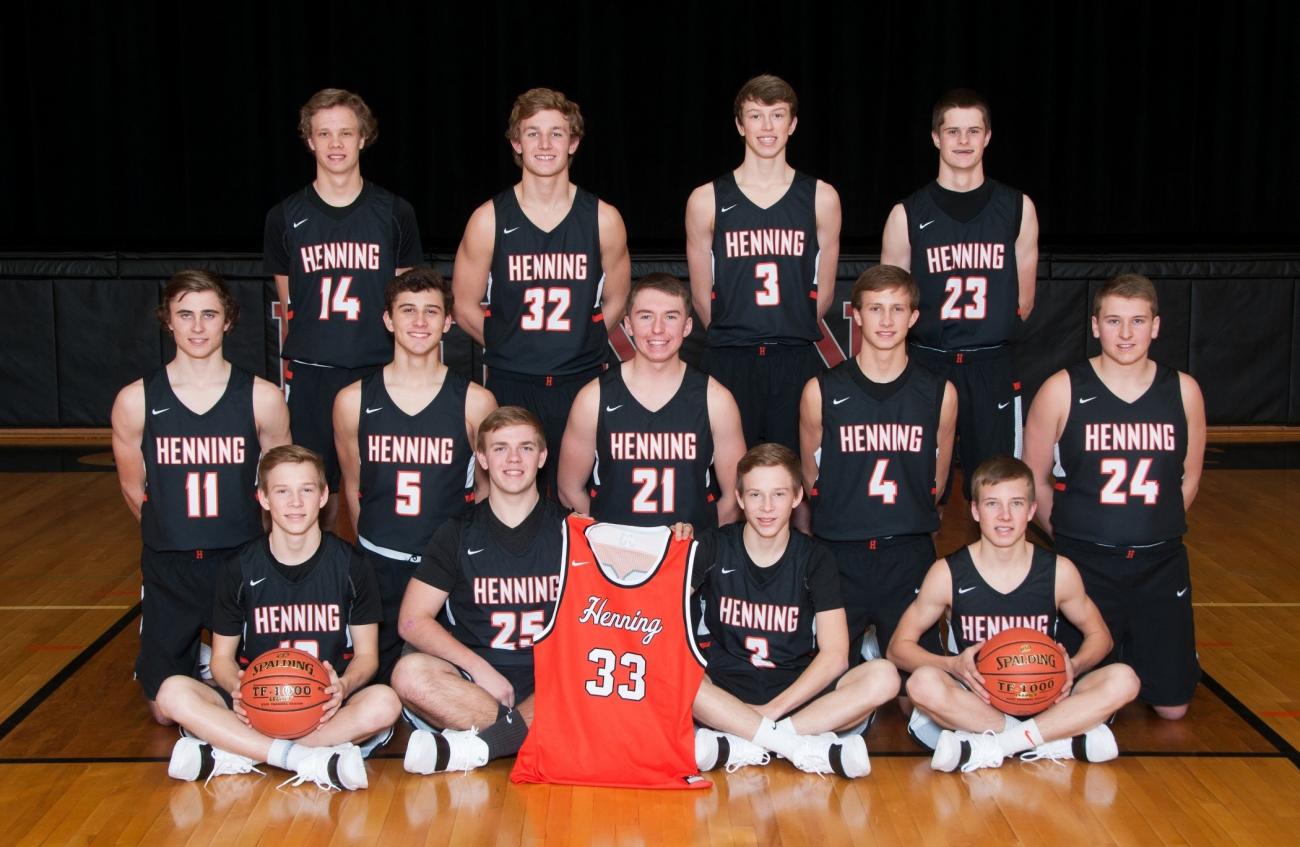 2019 Henning Boys Basketball Championship Photo