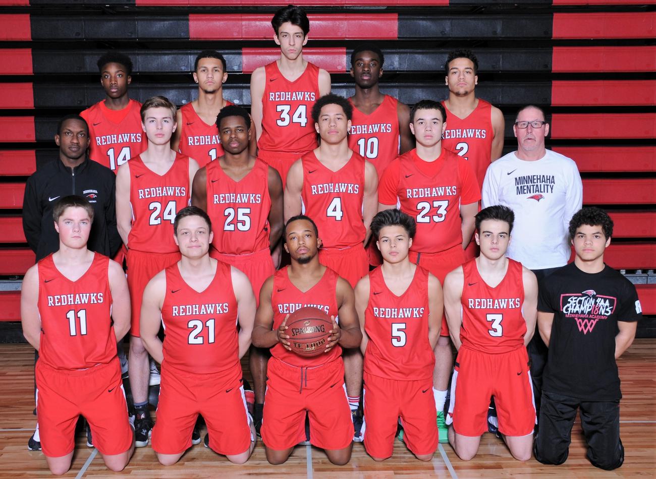 2019 Minnehaha Academy Boys Basketball Championship Photo
