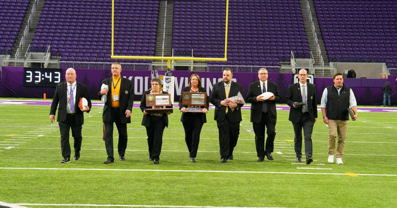 State FB Trophy Presentation