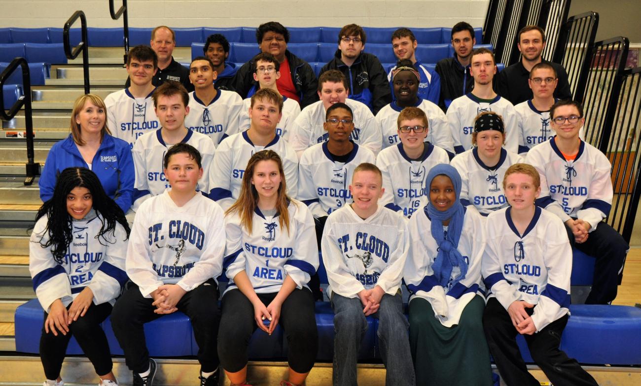 2018 St. Cloud Area CI Adapted Floor Hockey Championship Photo