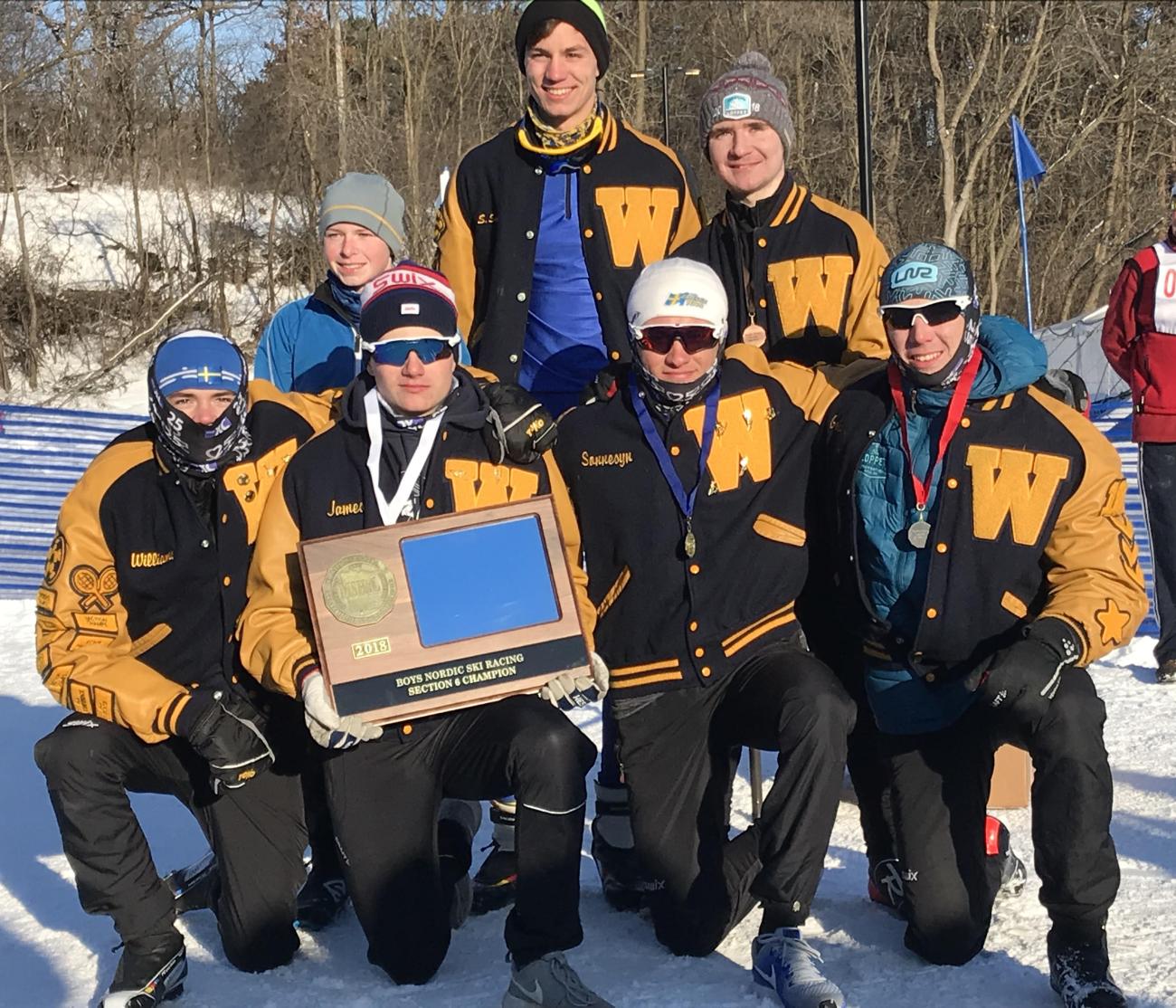 2018 Wayzata Boys Nordic Ski Racing Championship Photo