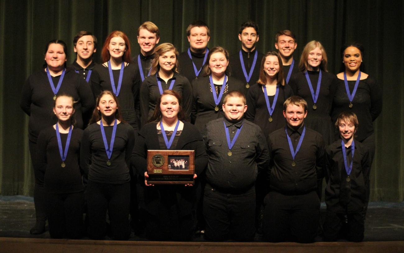 2018 East Central One Act Play Starred Performance Photo