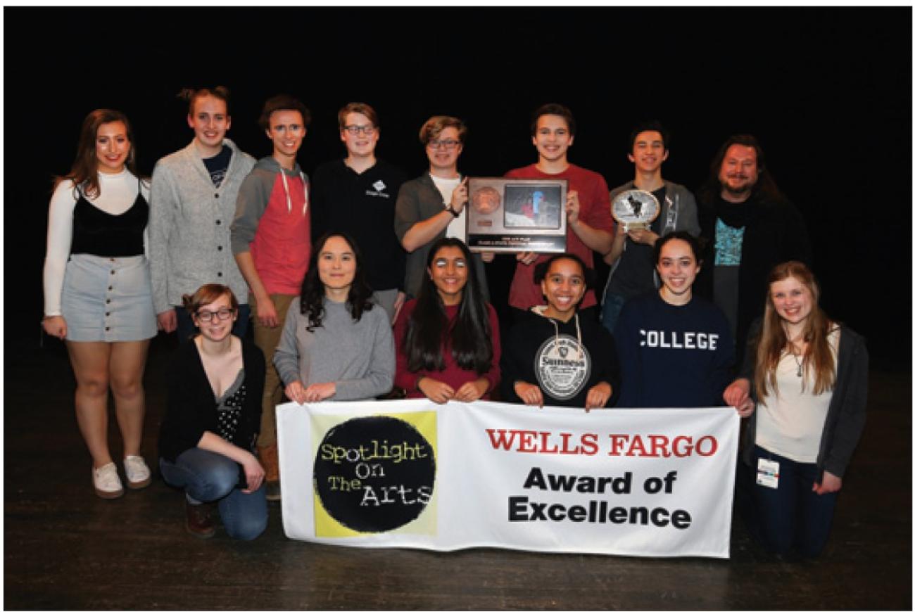 2018 St. Paul Academy One Act Play Starred Performance Photo