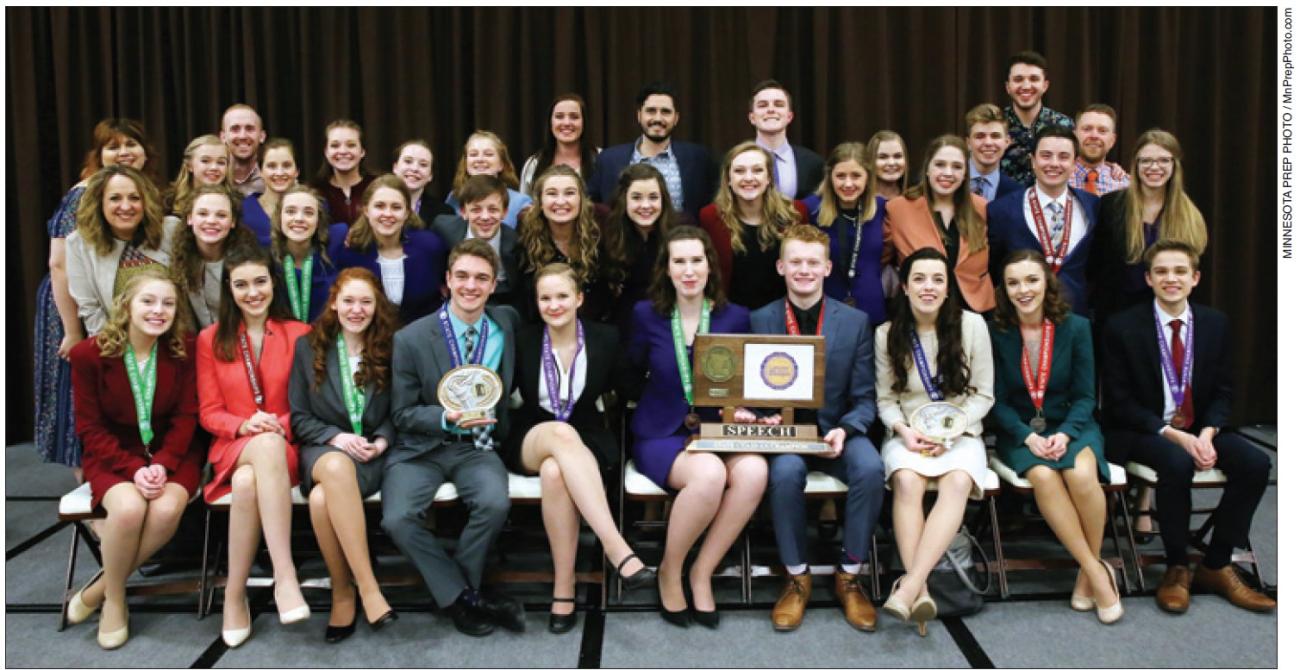 2018 Moorhead State Speech Championship Photo