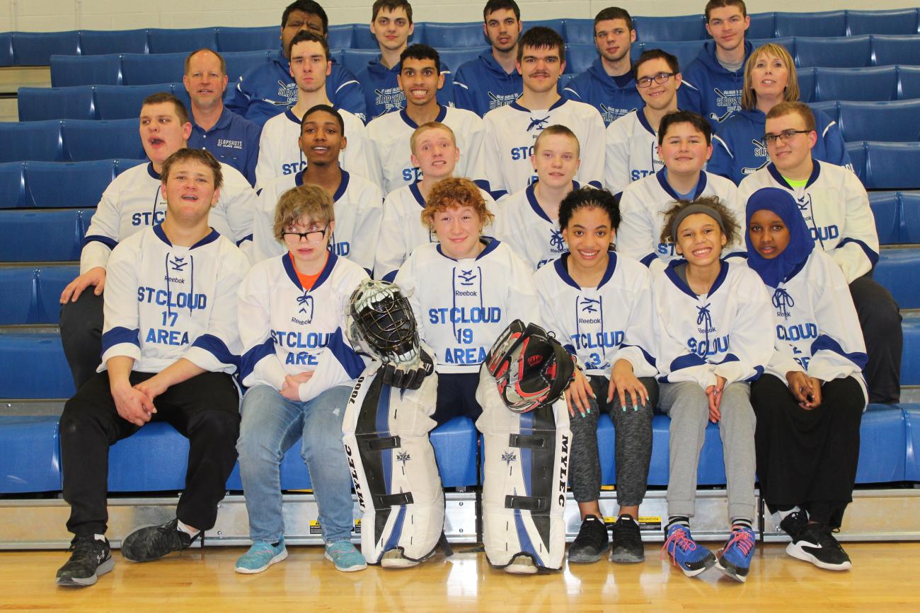 2019 St. Cloud Area CI Adapted Floor Hockey Photo