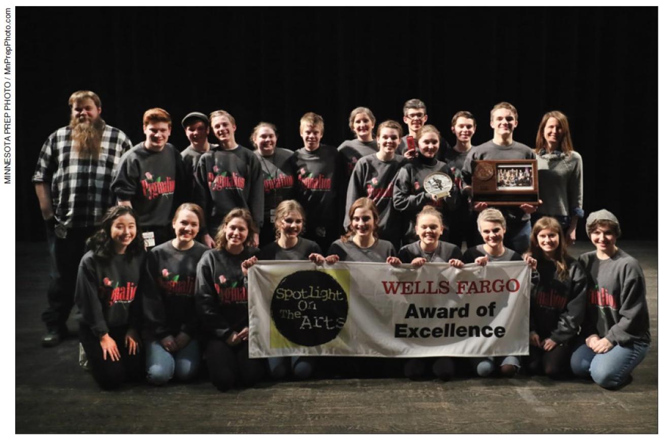 2019 Minnetonka One Act Play Starred Performance Photo