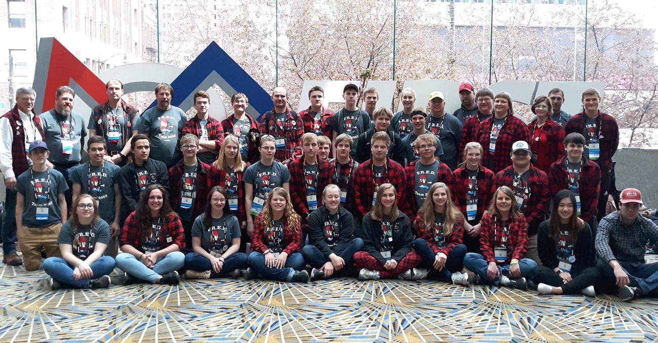 2019 Warroad State Robotics Championship Photo