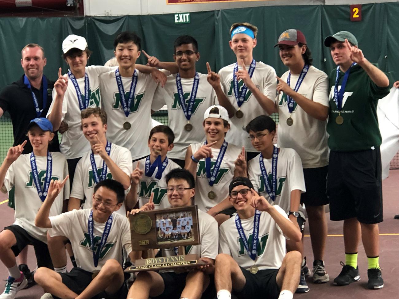 2019 Mounds View Boys Tennis Championship Photo