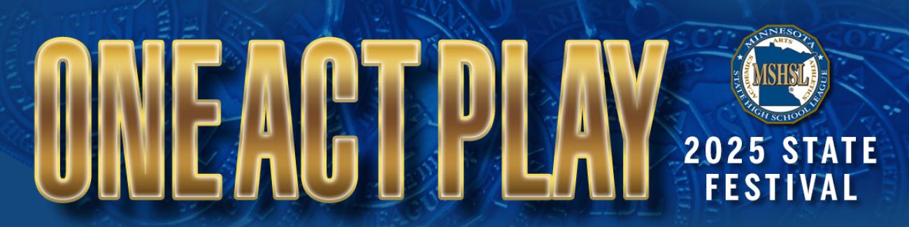 2025 One Act Play Header Tournament Graphic Image 