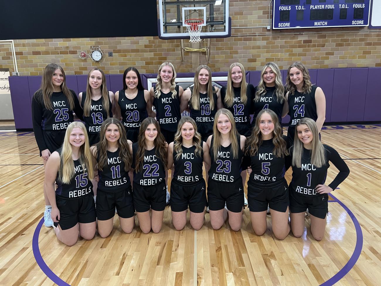 MCC Rebel Girls Varsity Basketball