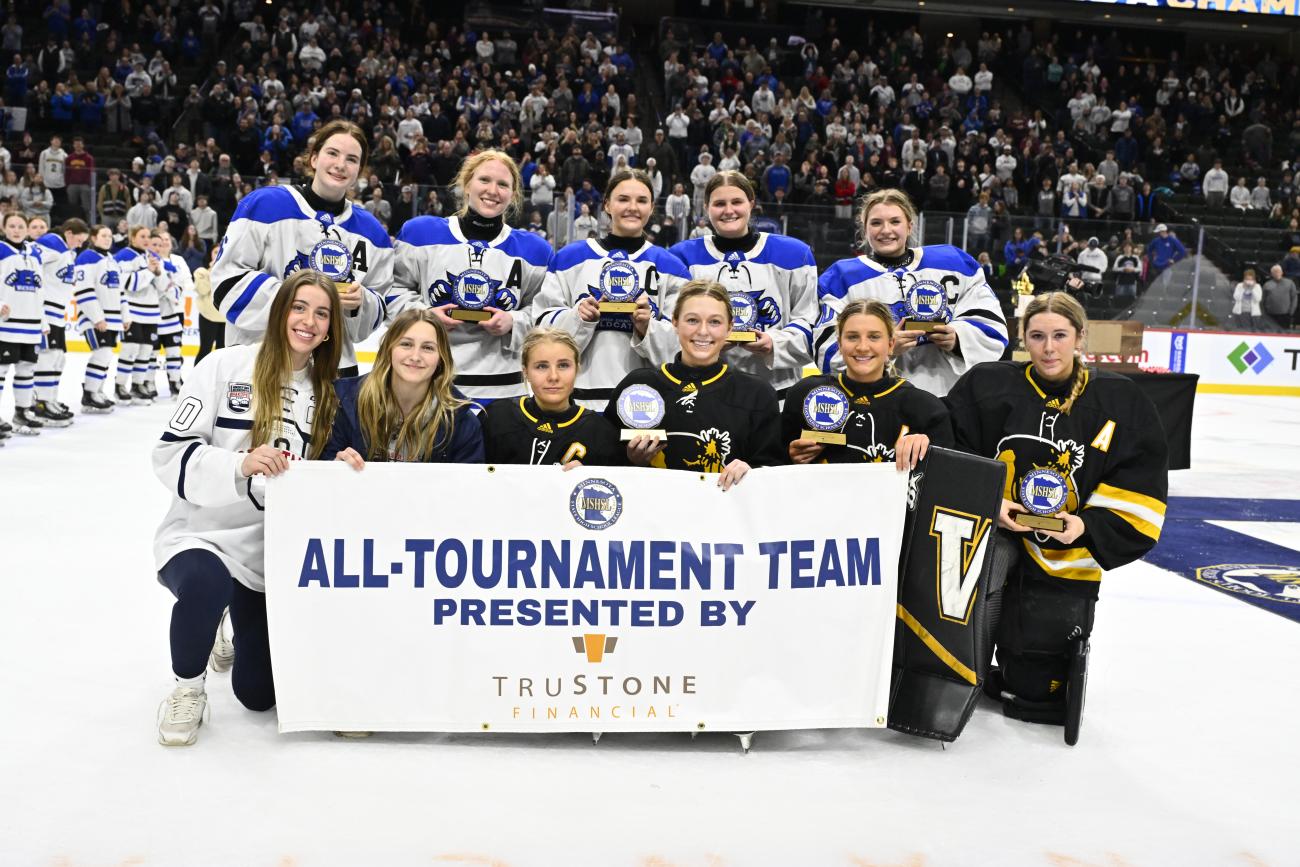 2025 Girls Hockey Class A All-Tournament Team