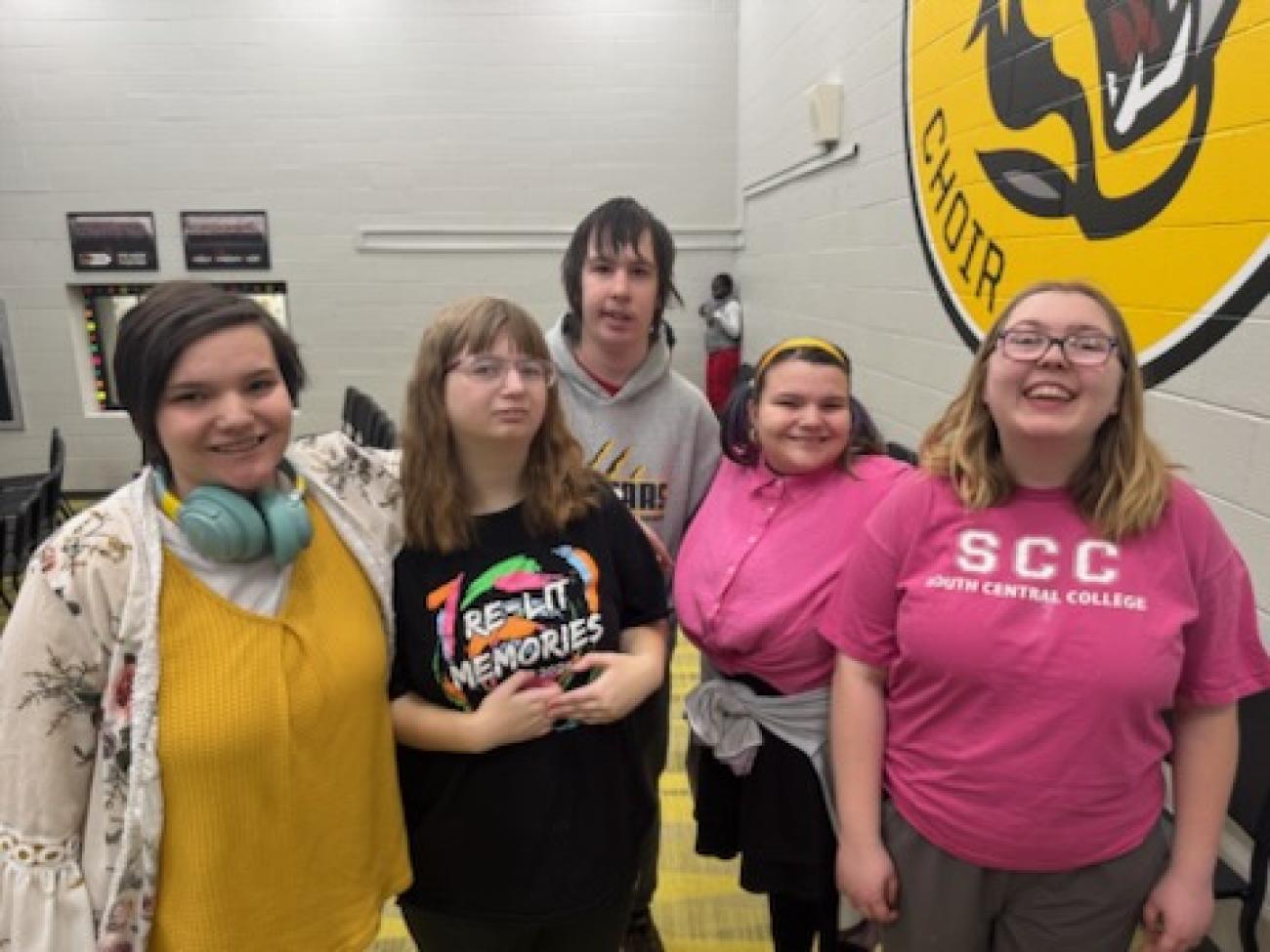 Mankato East music students