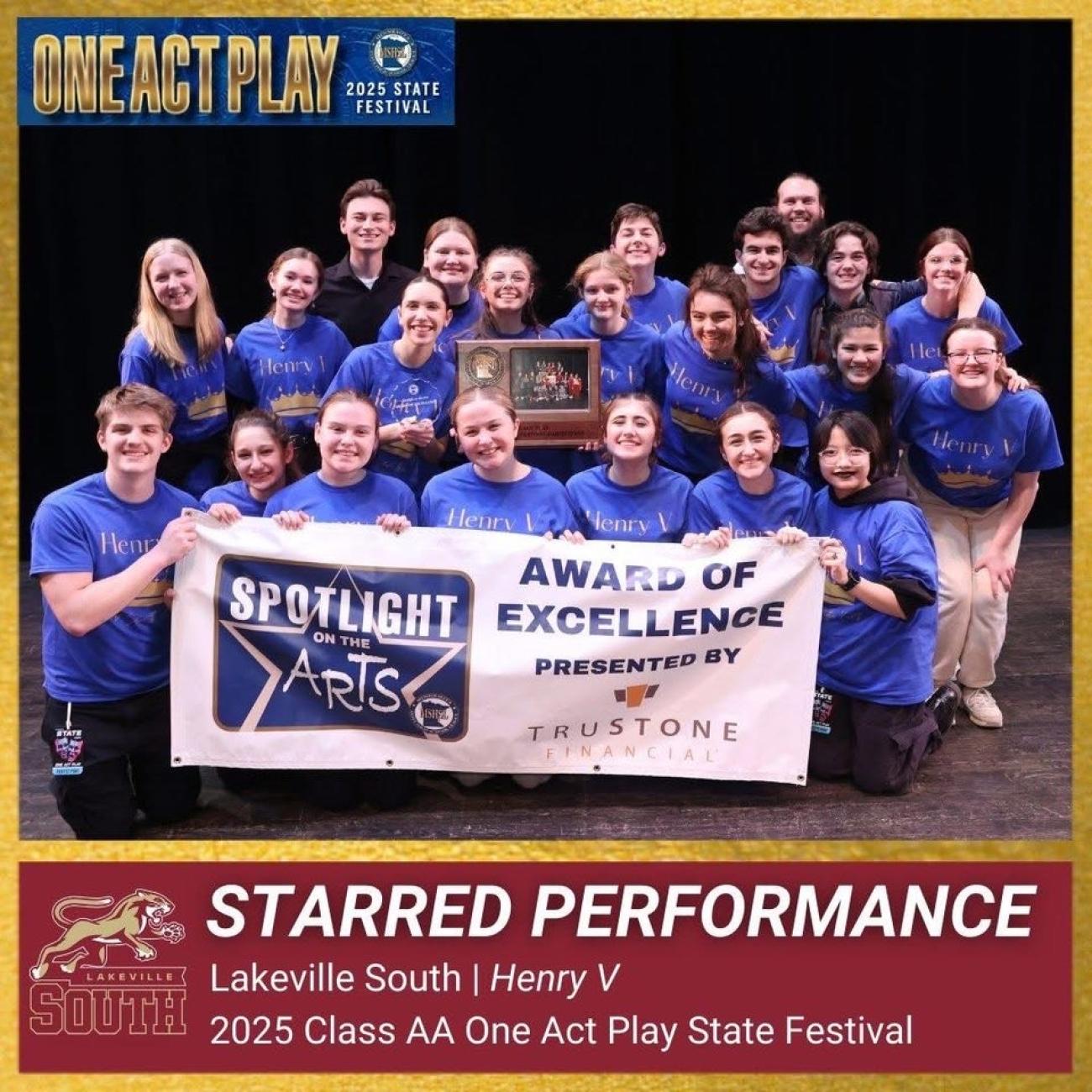 Henry V - Lakeville South One Act Play 2024/2025