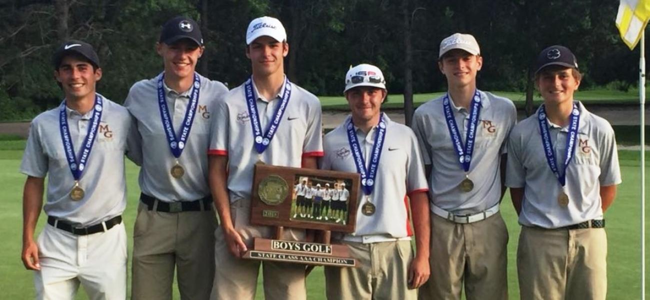 2018 Maple Grove Boys Golf Team