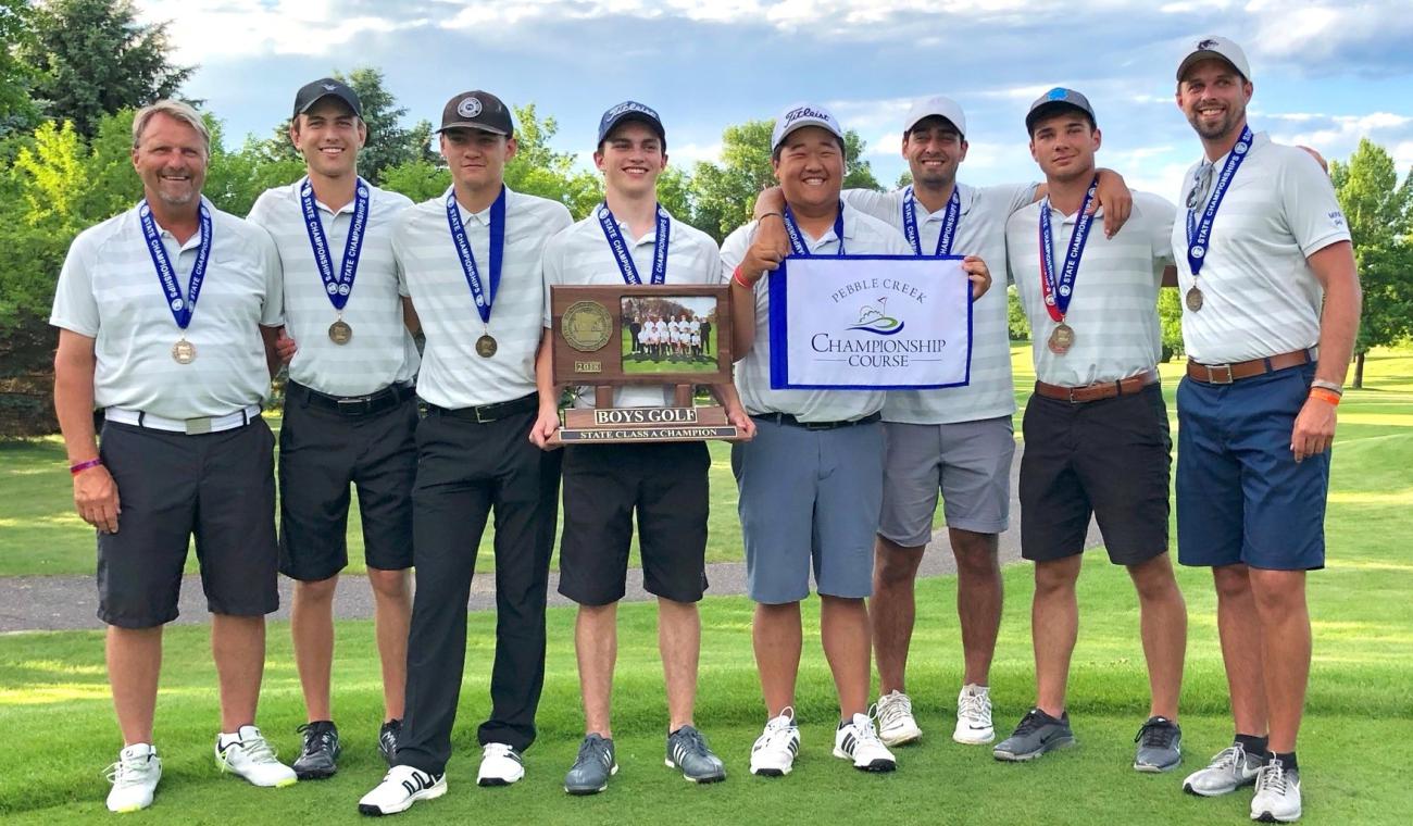 2018 Mounds Park Academy Boys Golf Team