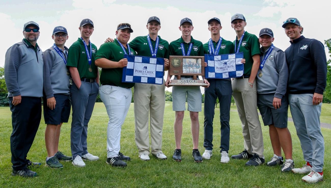 2019 Community Christian Boys Golf Team