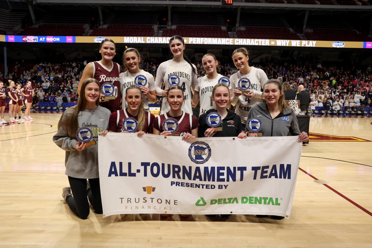 2025 Girls Basketball Class AA All-Tournament Team