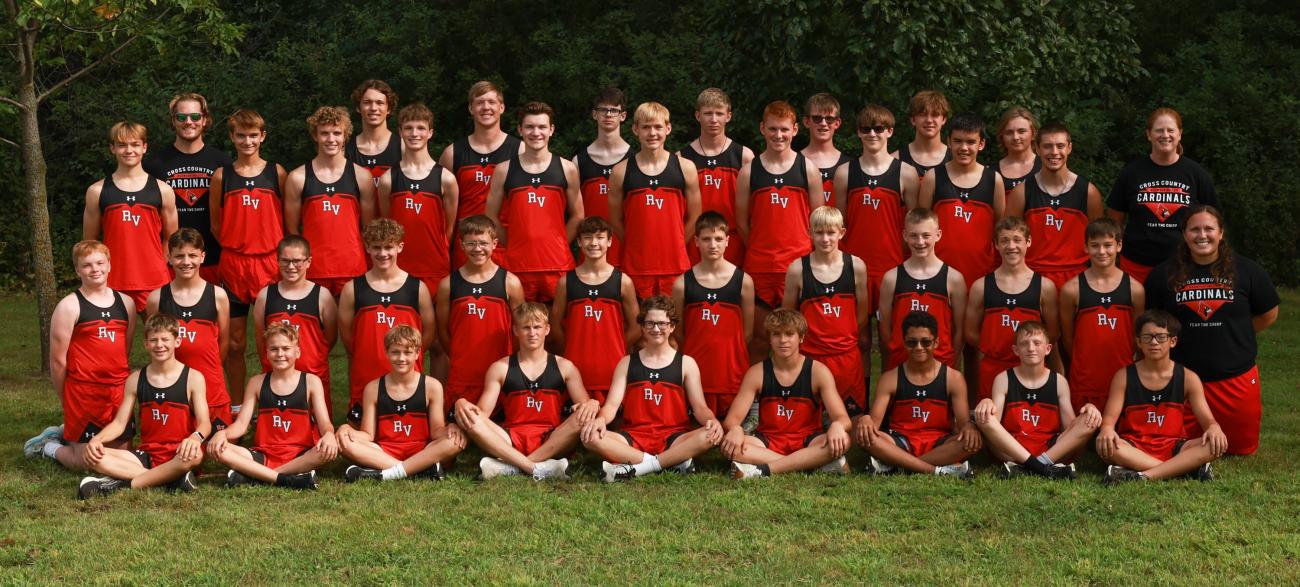 2024 Redwood Valley Boys Cross Country Championship Photo