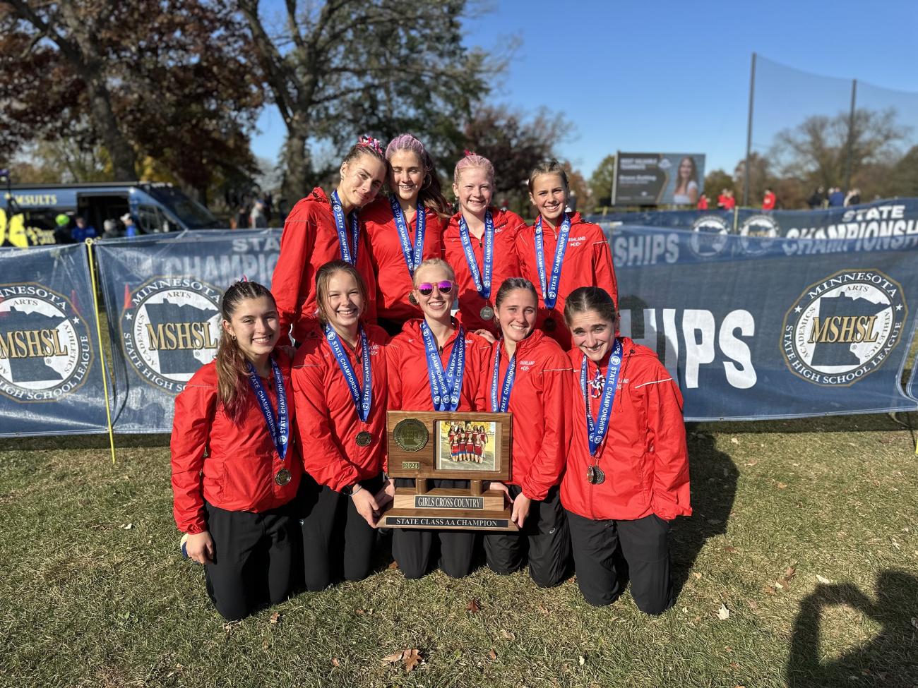2024 St. Paul Highland Park Girls Cross Country Championship Photo