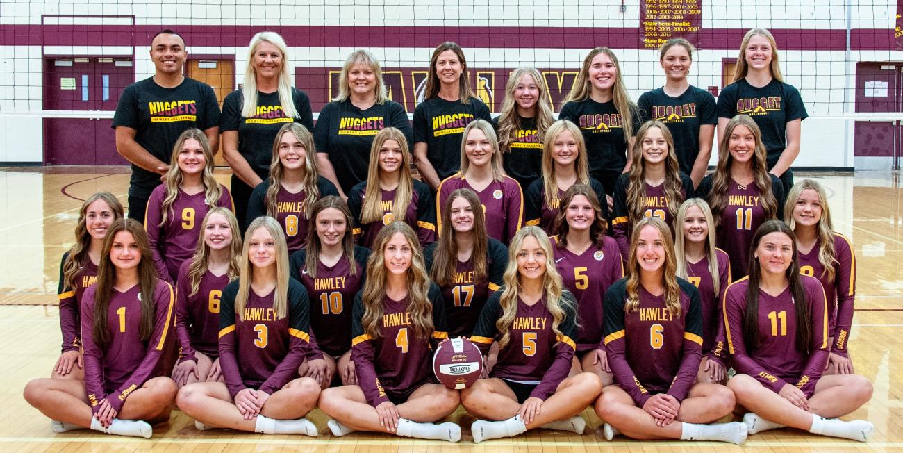 2024 Hawley Volleyball Championship Photo