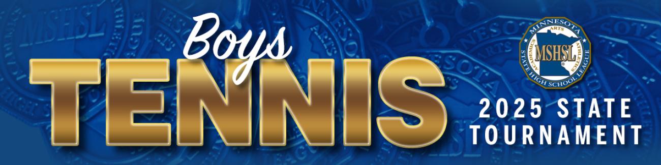 2025 Boys Tennis Header Image