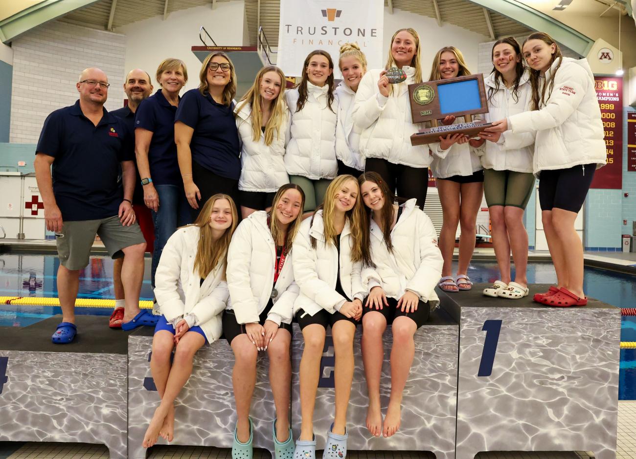 2024 Orono Girls Swim and Dive Championship Photo