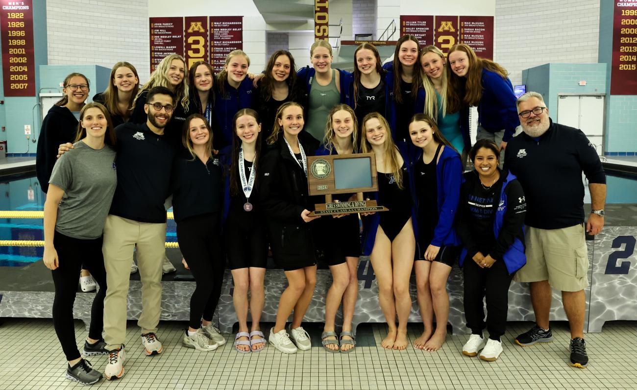 2024 Minnetonka Girls Swimming and Diving Championship Photo