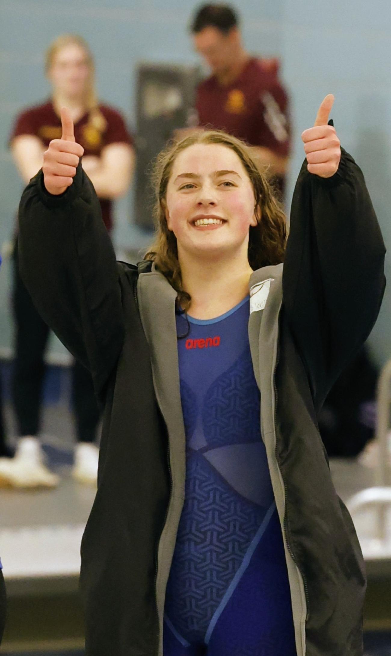2024 Logan Havermann 100 Breaststroke Championship Photo