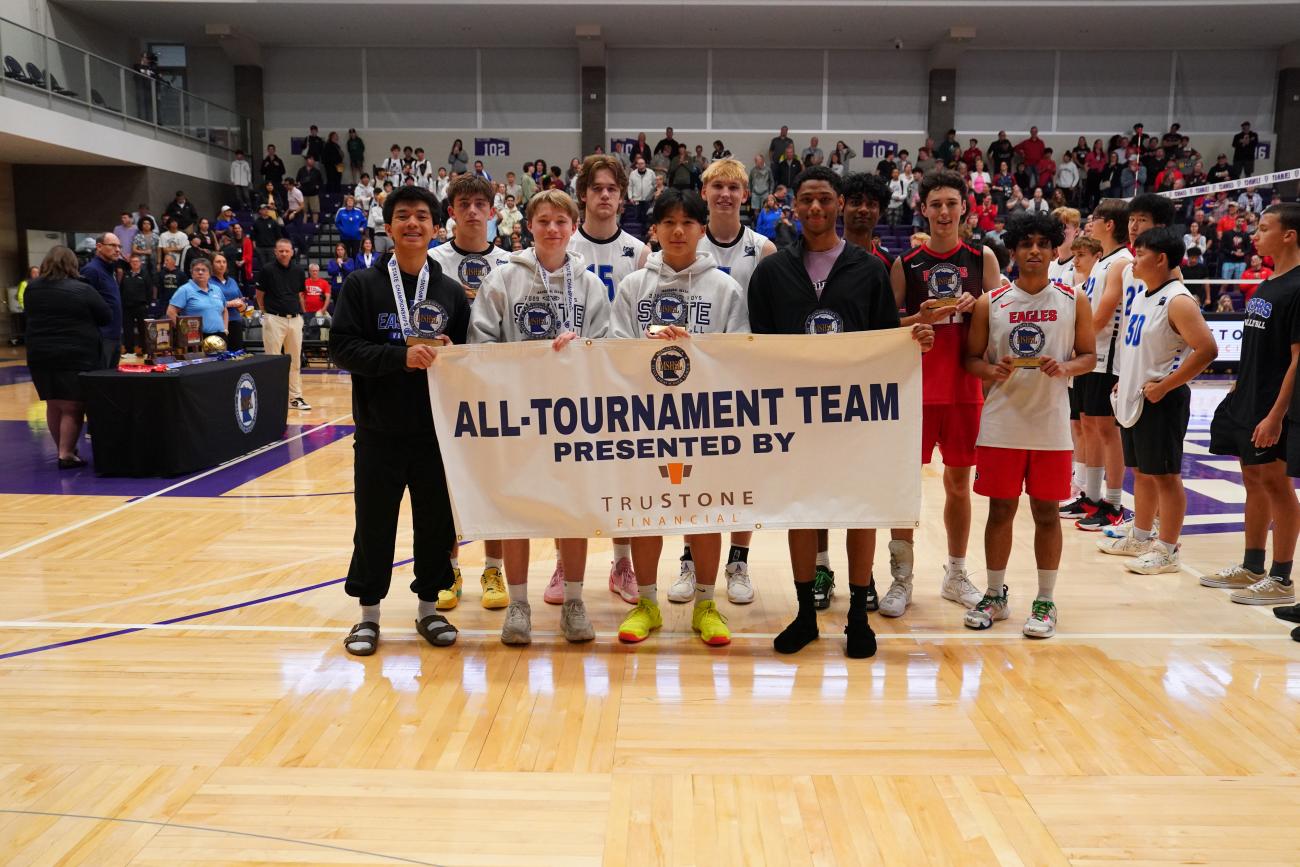 2025 Boys Volleyball All-Tournament Team