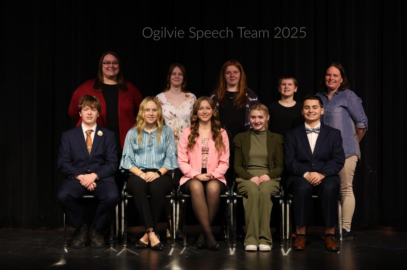 Ogilvie Varsity Speech Team 2024-2025