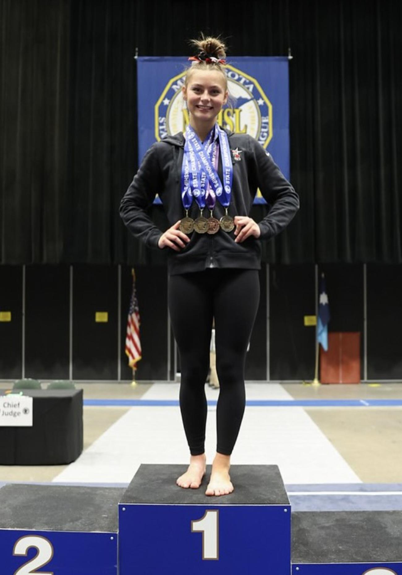 2025 Lauren Hansen Gymnastics Championship Photo