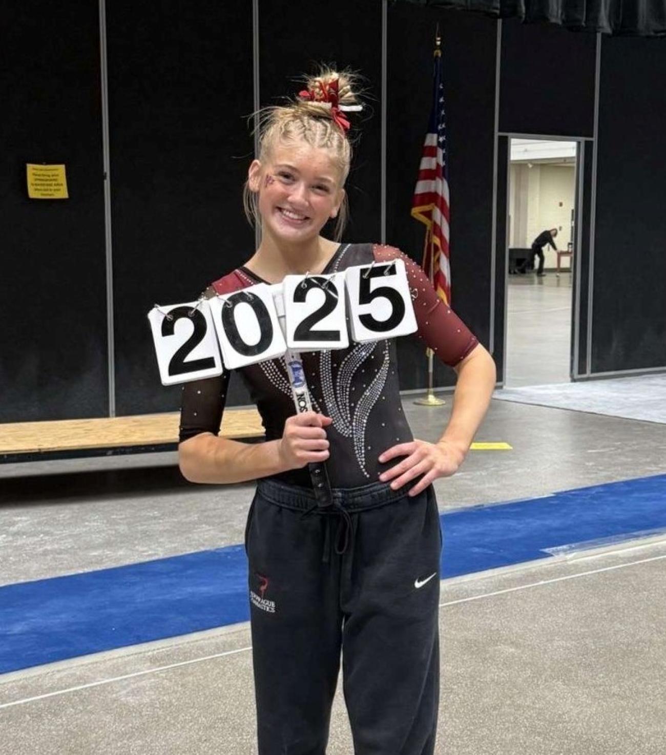 2025 Hailey Proshek Gymnastics Championship Photo