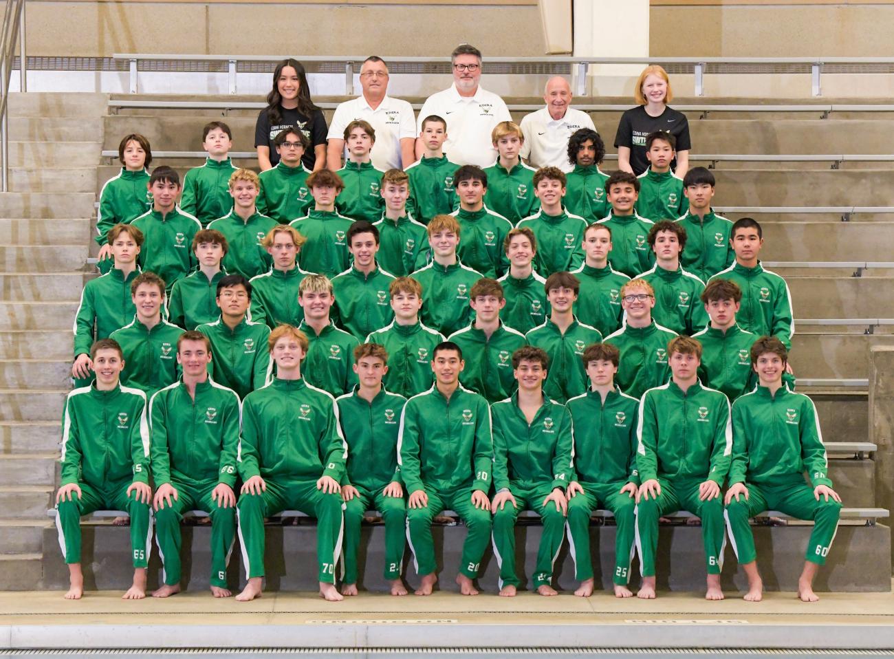 2025 Edina Boys Swimming Championship Photo