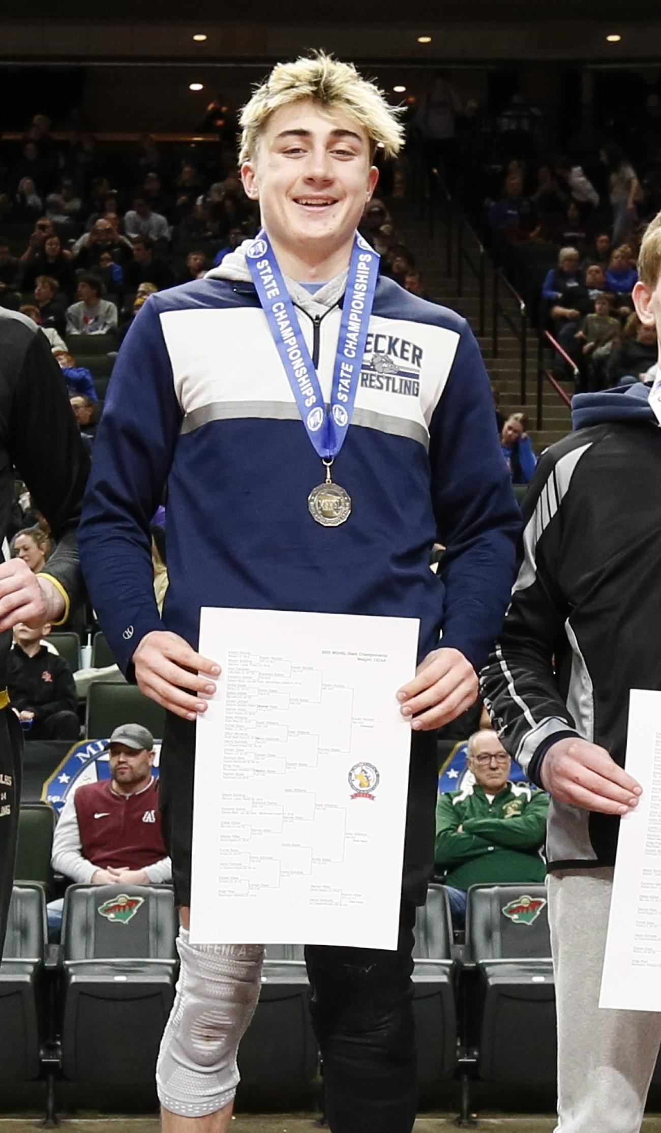 2025 Kaden Nicolas Wrestling Championship Photo