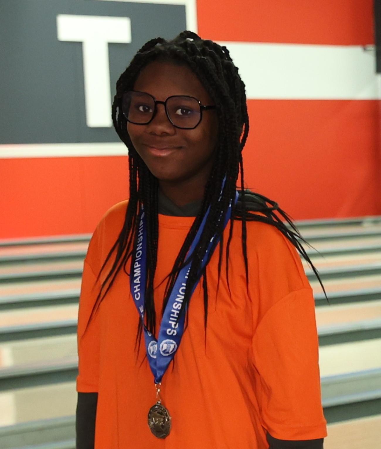 2025 De'Liyah Goines PI Adapted Bowling Championship Photo