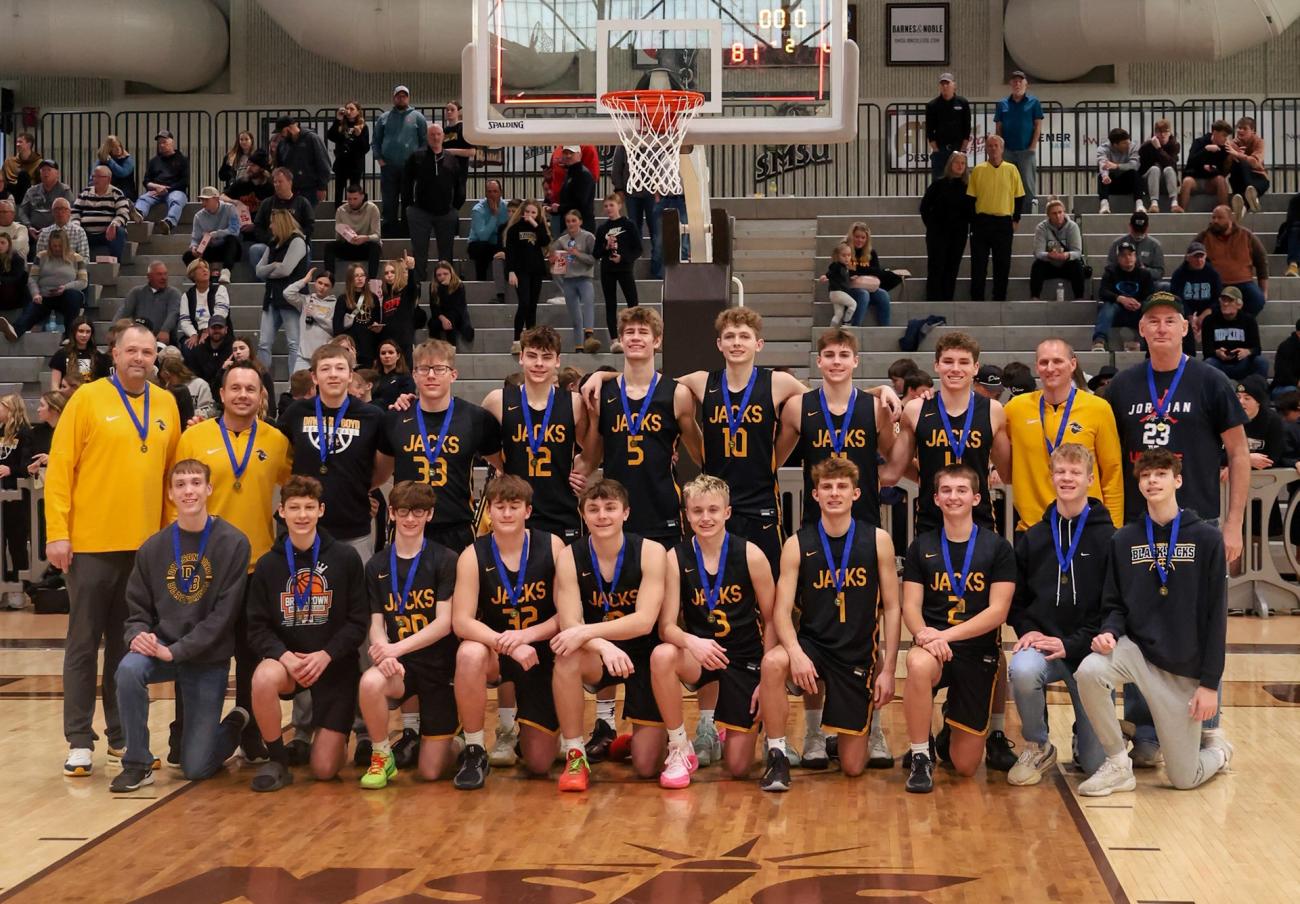 2025 Dawson-Boyd Boys Basketball Championship Photo