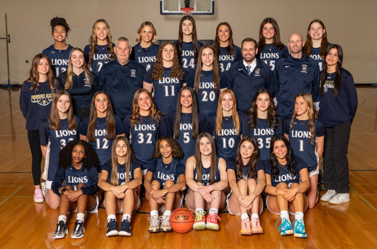 2025 Providence Academy Girls Basketball Championship Photo
