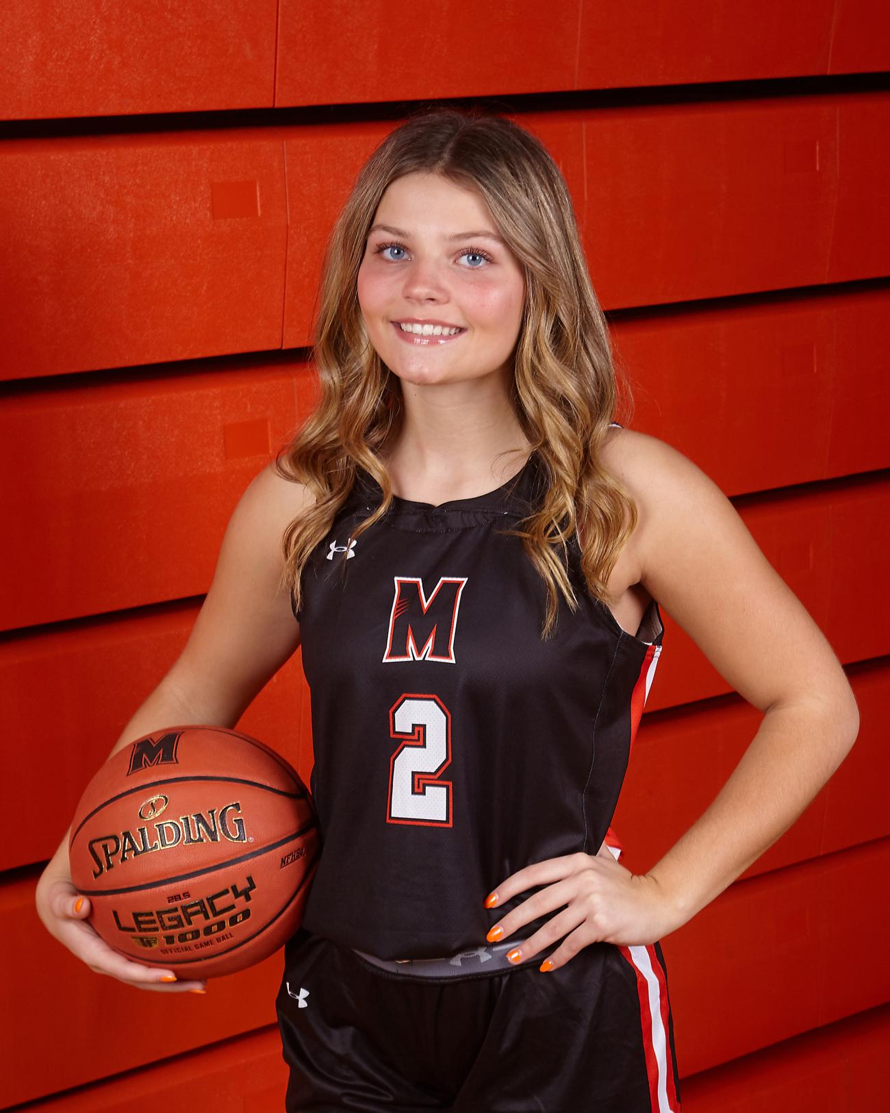 2025 Reese Drake Girls Basketball Record Setter Photo