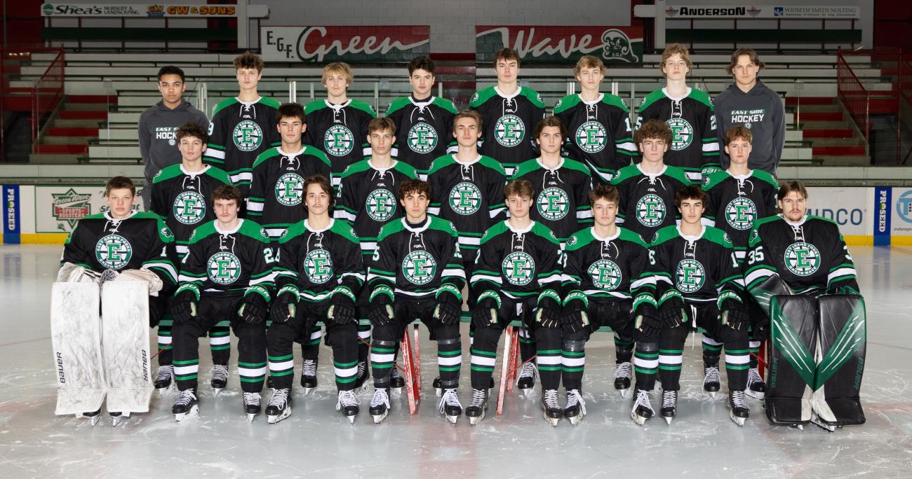 2025 East Grand Forks Boys Hockey Championship Photo