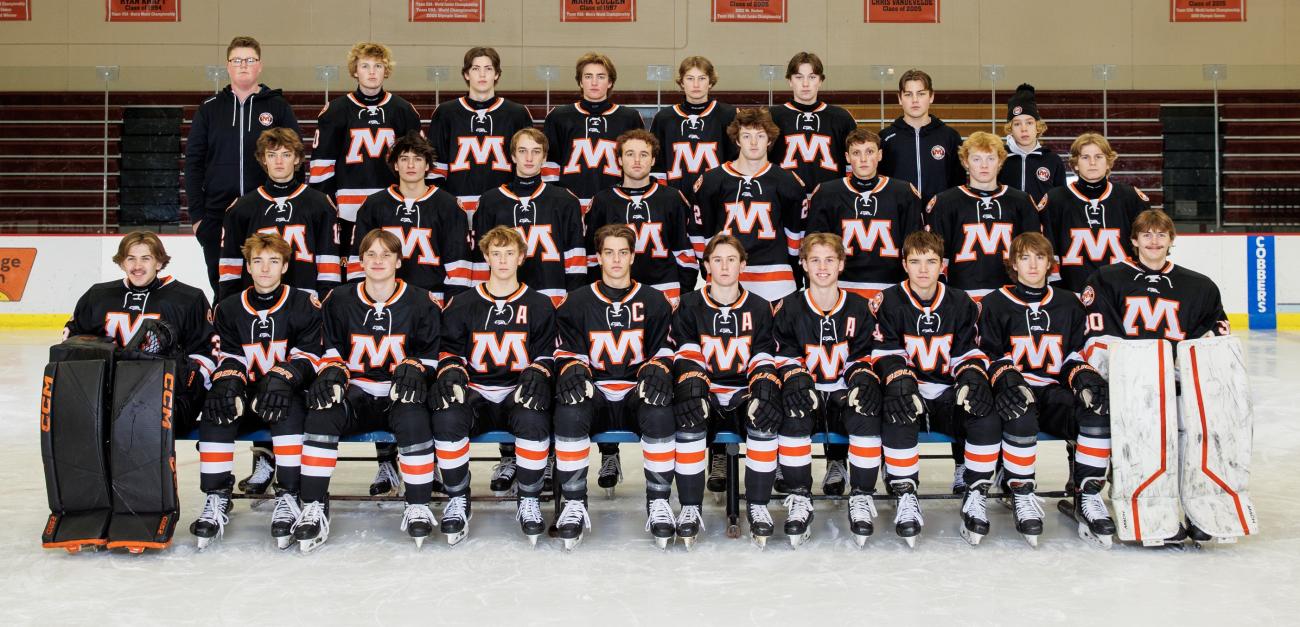 2025 Moorhead Boys Hockey Championship Photo