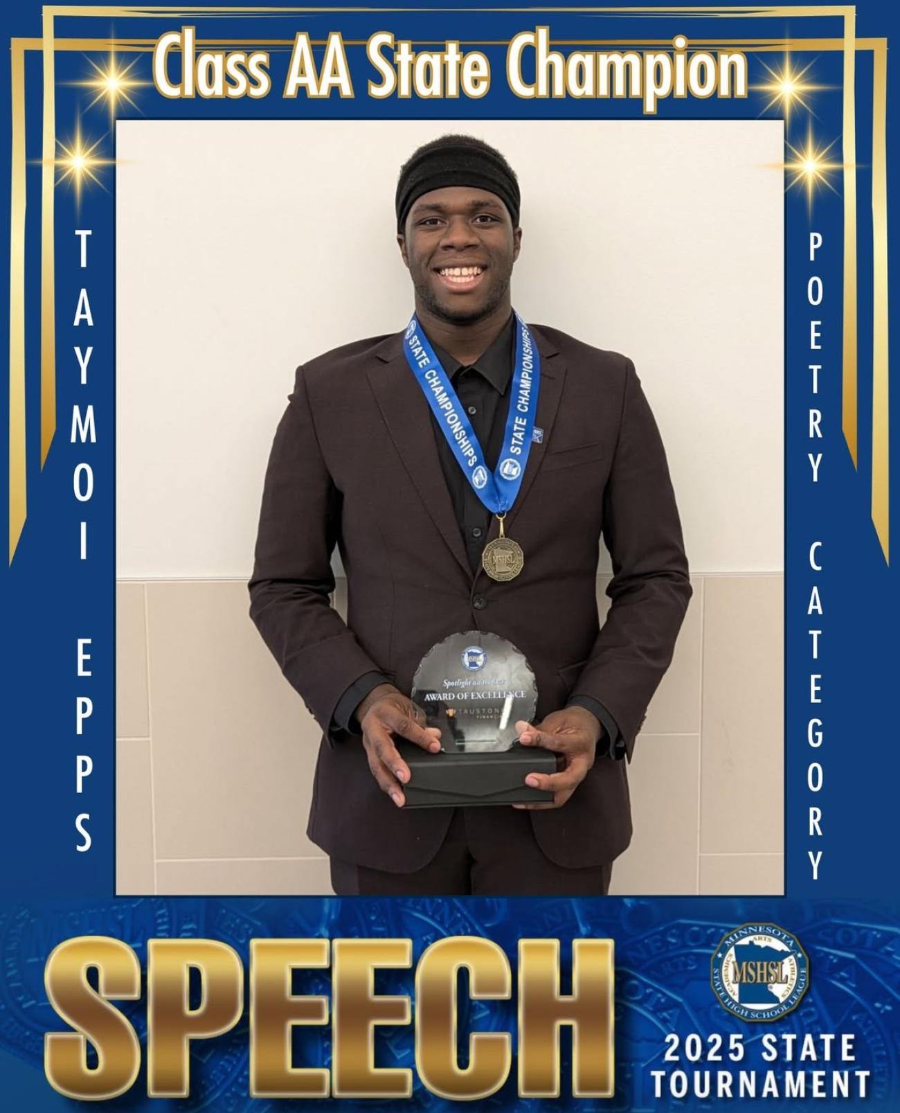 2025 Taymoi Epps Speech Championship Photo