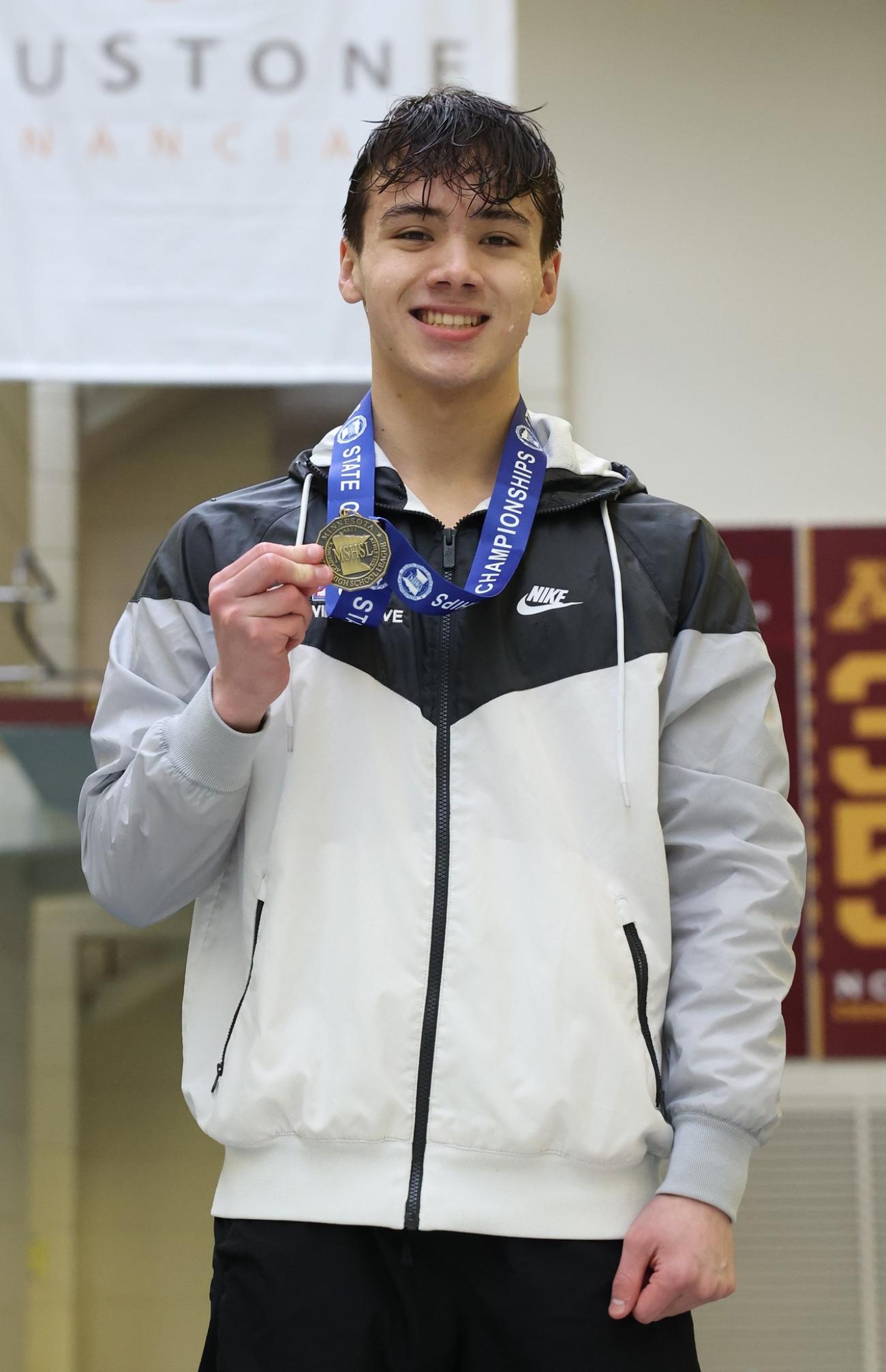 2025 Charlie Bobick Boys Swimming Championship Photo